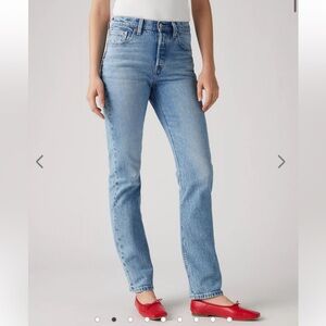 Levi's Women's Straight Leg Jeans - Light Blue